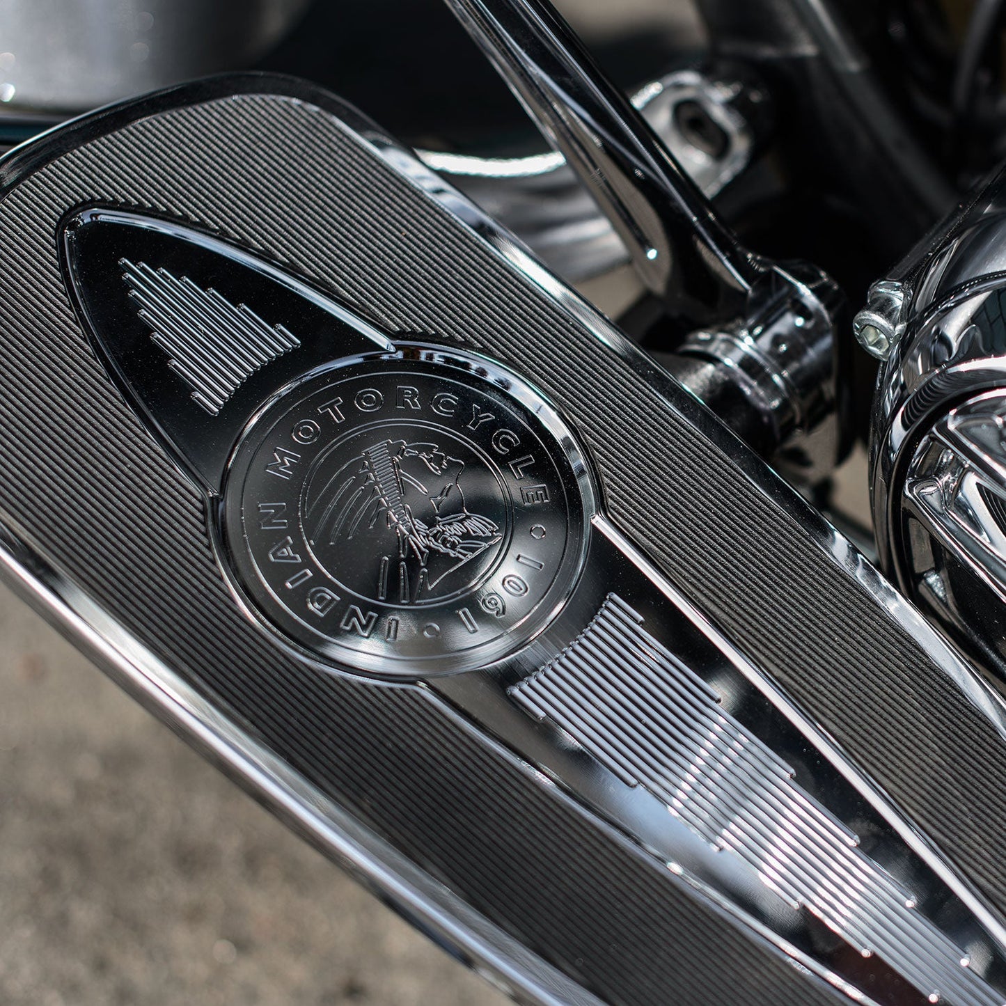 Select Rider Floorboards, Pair -Chrome