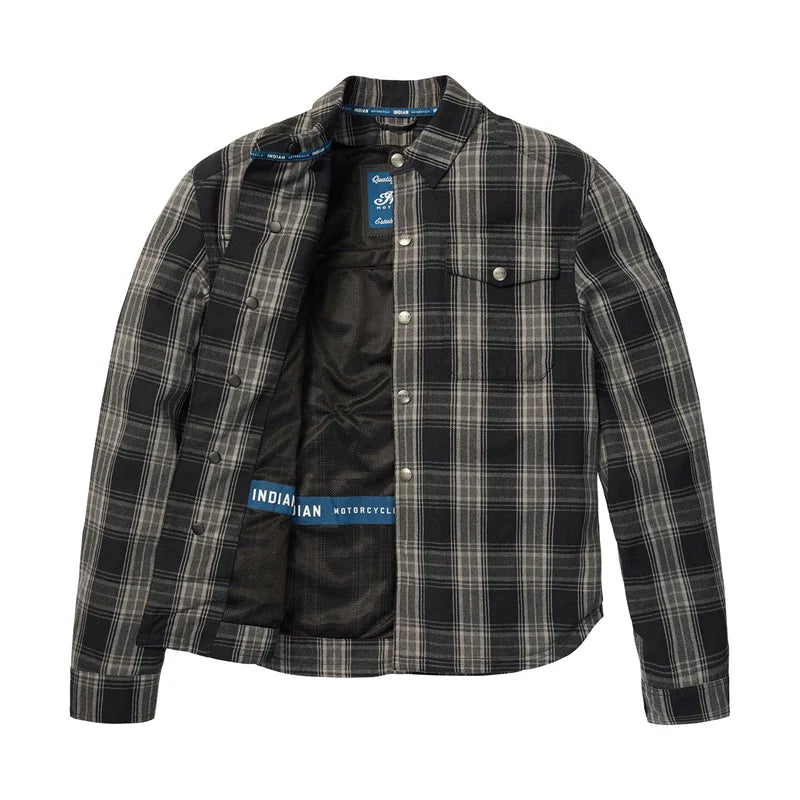 Men's Canyon Plaid Shirt - Black