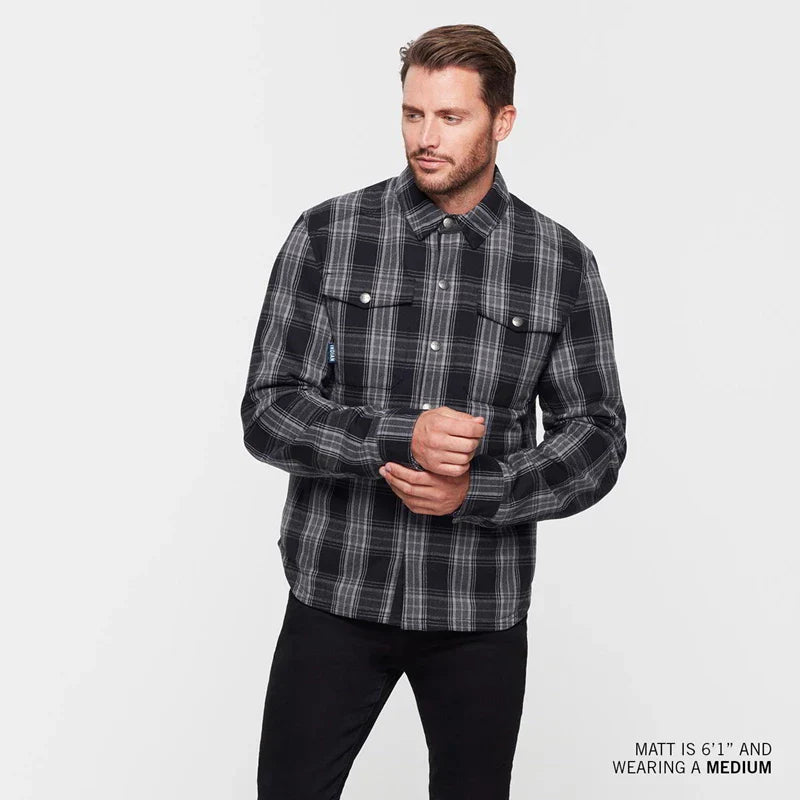 Men's Canyon Plaid Shirt - Black
