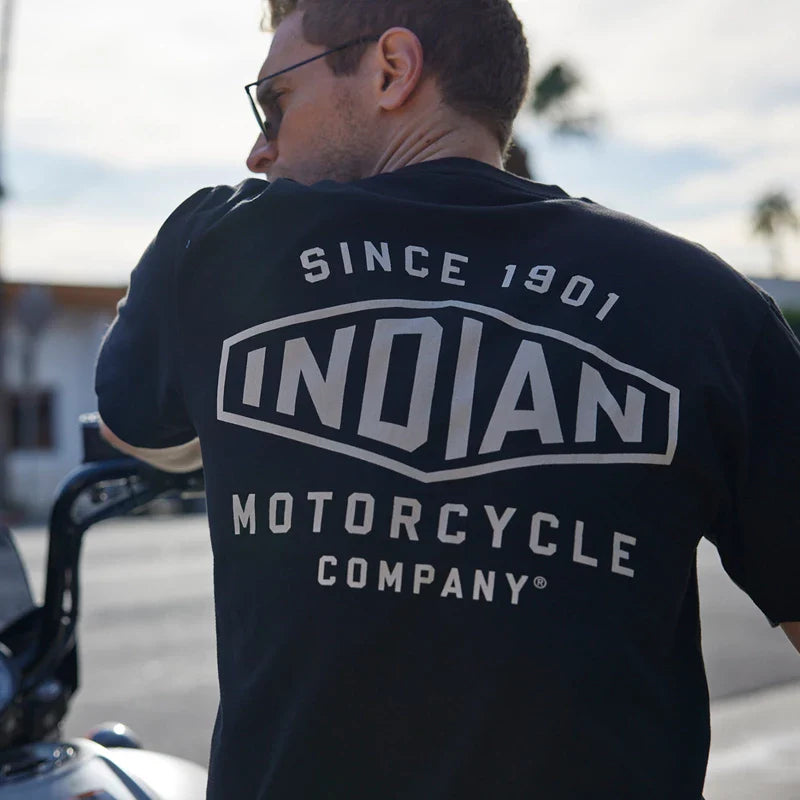 Men's 1901 Hexagon T-Shirt - Black