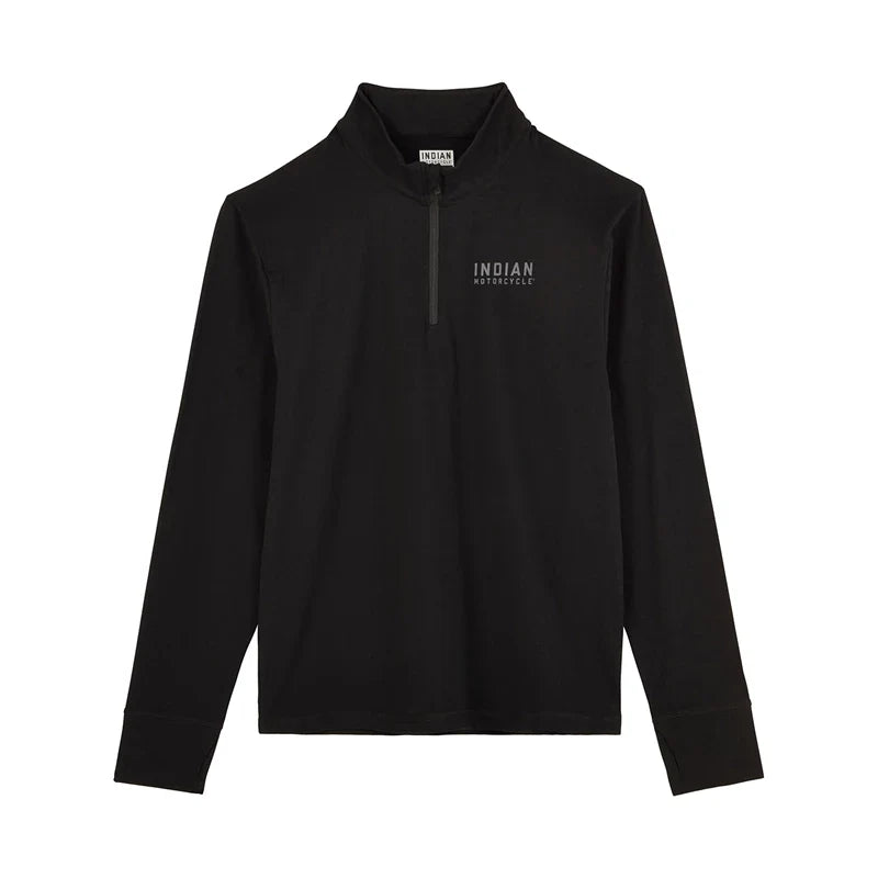 Men's Quarter Zip Performance Top - Black