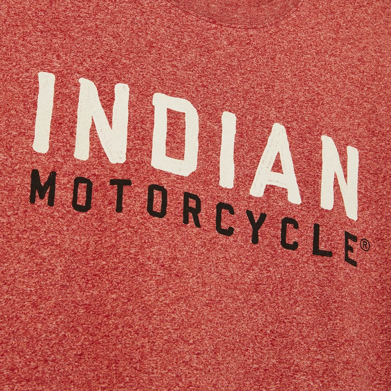 Men's Watercolor Logo T-Shirt - Red