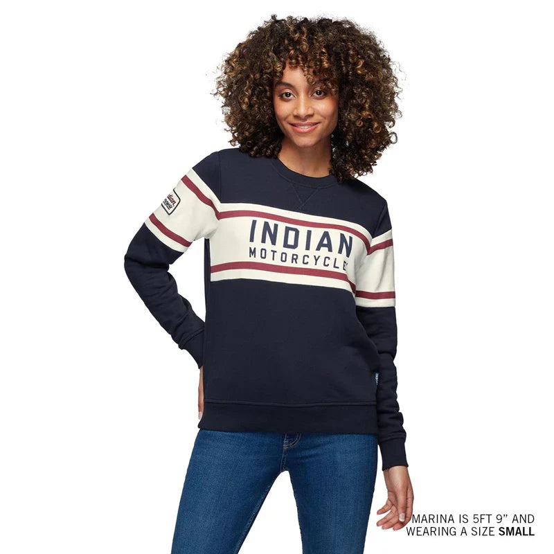 Women’s Colorblock Sweatshirt - Navy