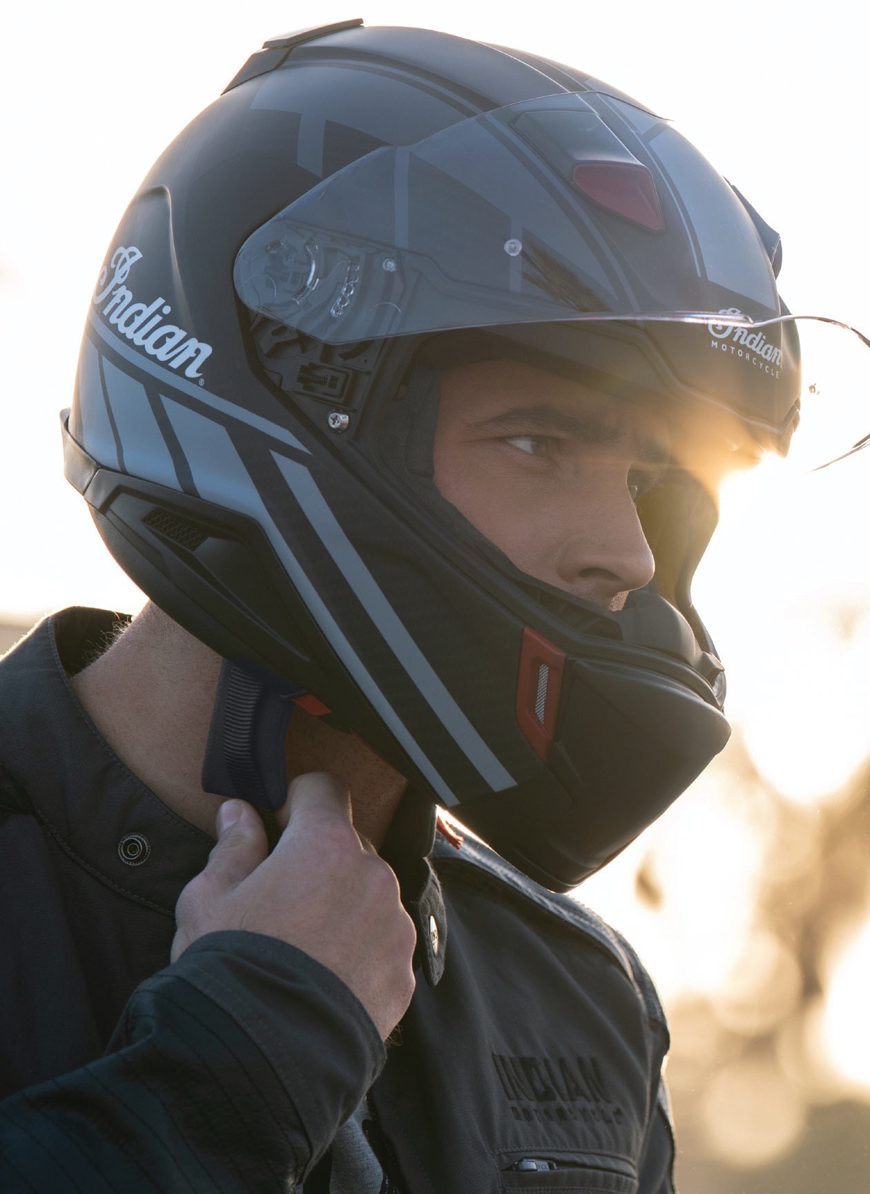Full Face Matte Sport Helmet -Black