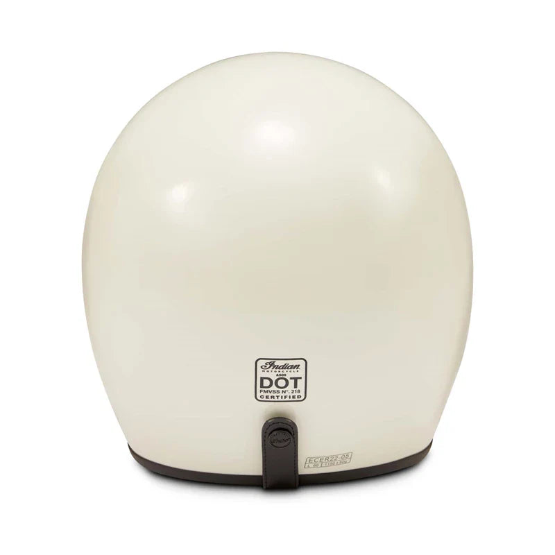 Retro Open Face Helmet, Cream NLA