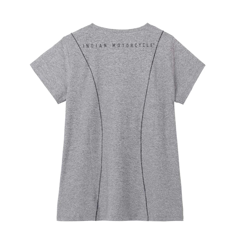 Women's Fluid Athlete T-Shirt -Gray
