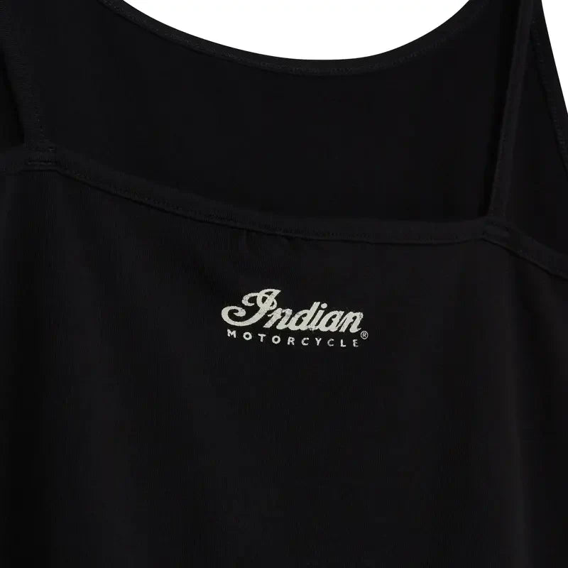 Women's Script Logo Cami - Black
