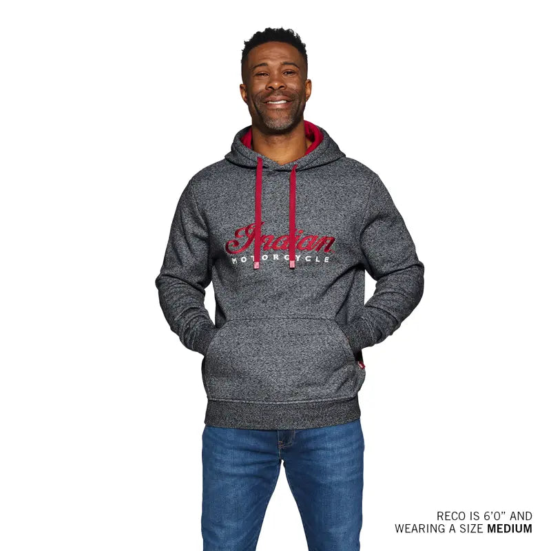 Men's Logo Headdress Hoodie - Gray