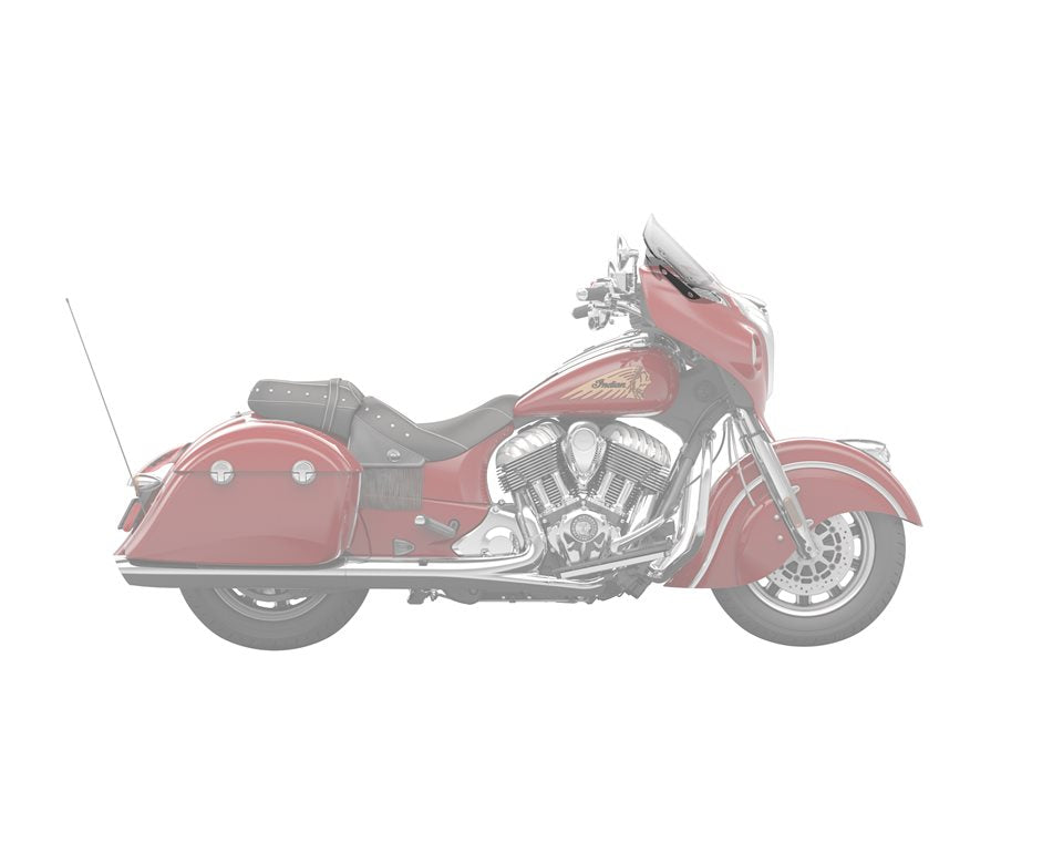 Polycarbonate 13.7 in. Flare™ Windshield -Tinted
