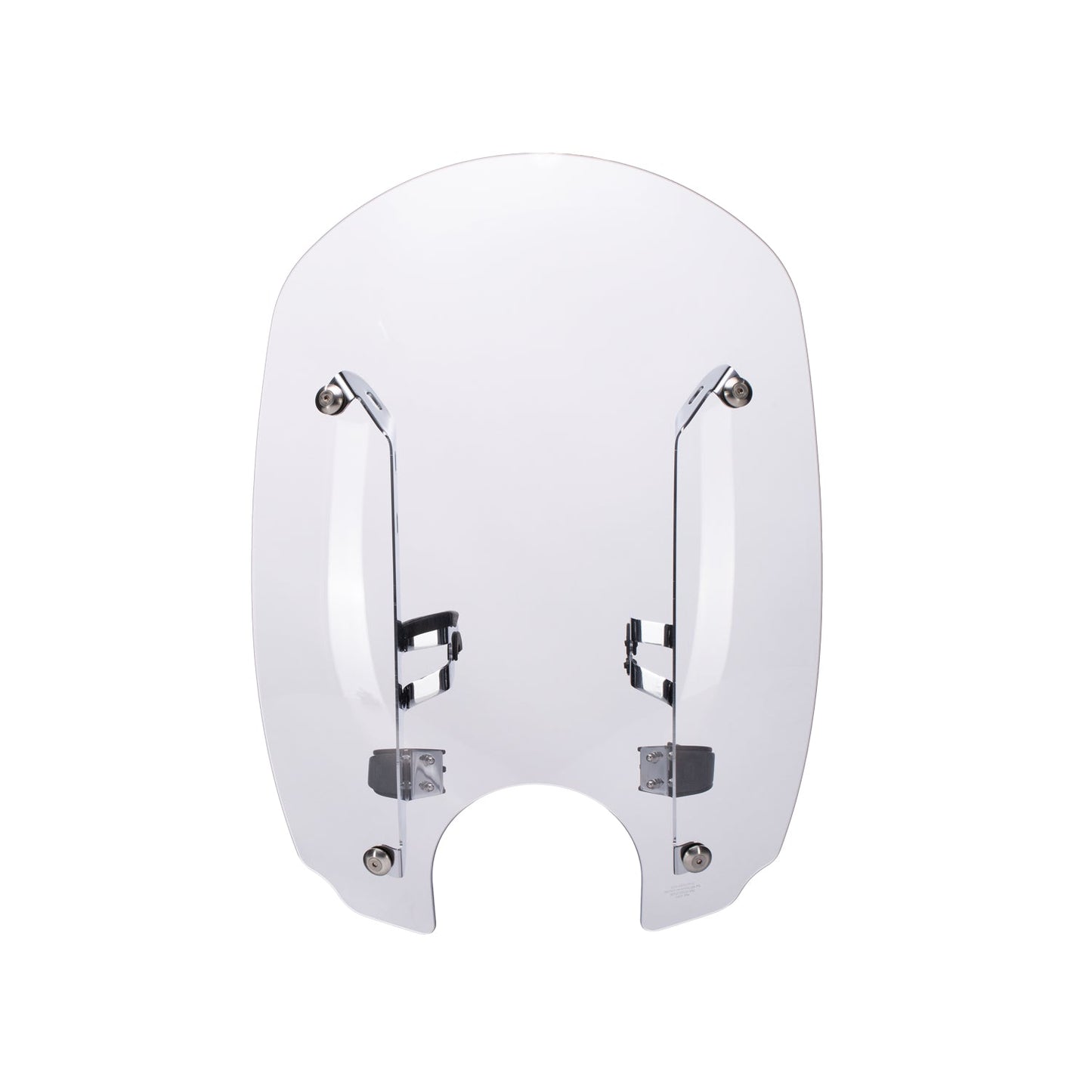 Polycarbonate 21 in. Quick Release Windshield -Clear