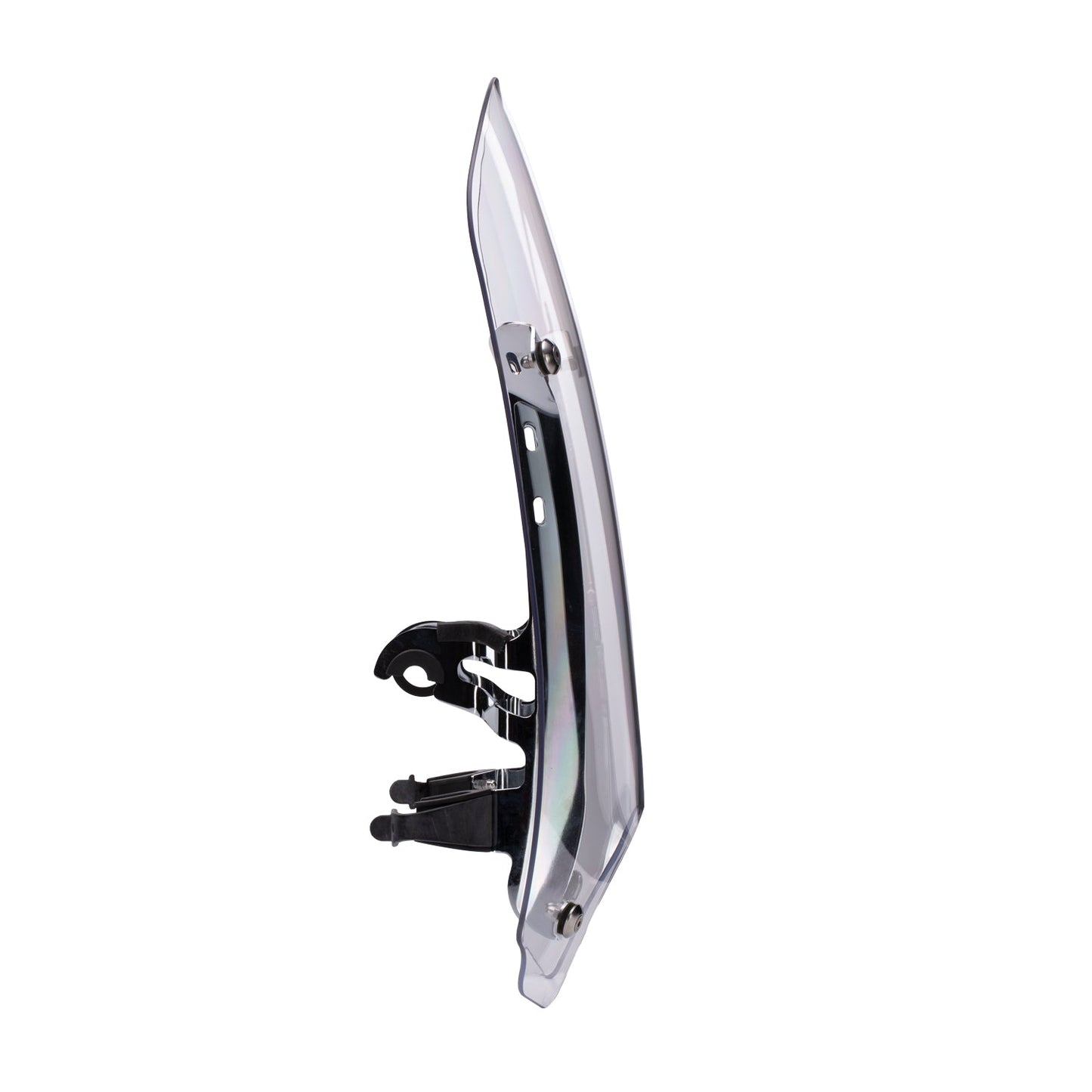 Polycarbonate 21 in. Quick Release Windshield -Clear