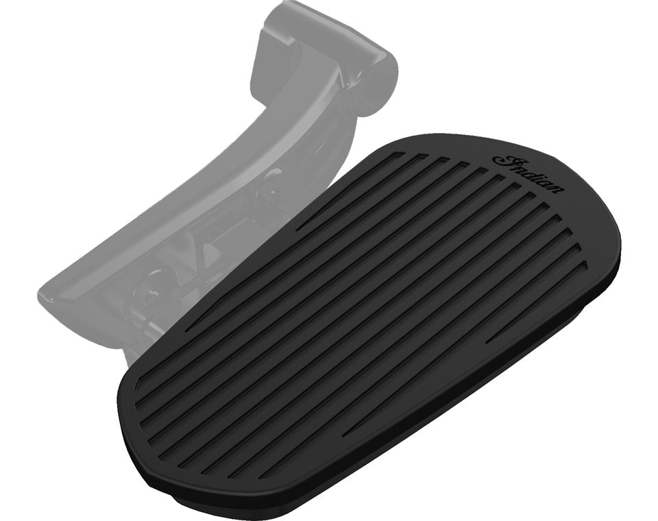 Passenger Floorboards with Pads in Chrome, Pair