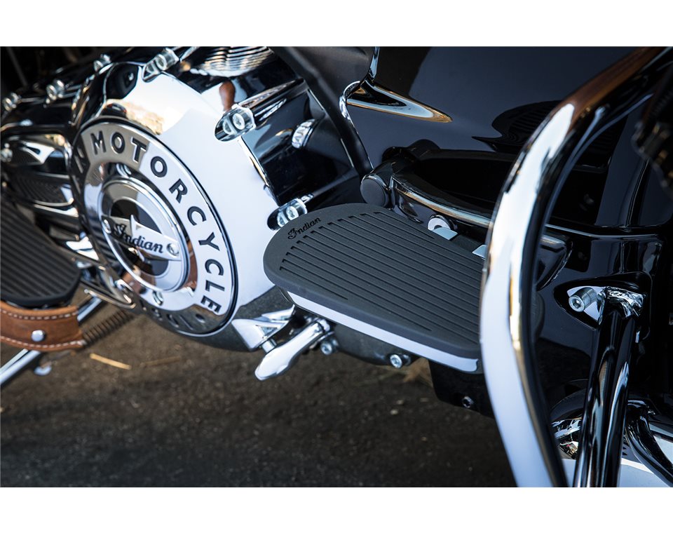 Passenger Floorboards with Pads in Chrome, Pair