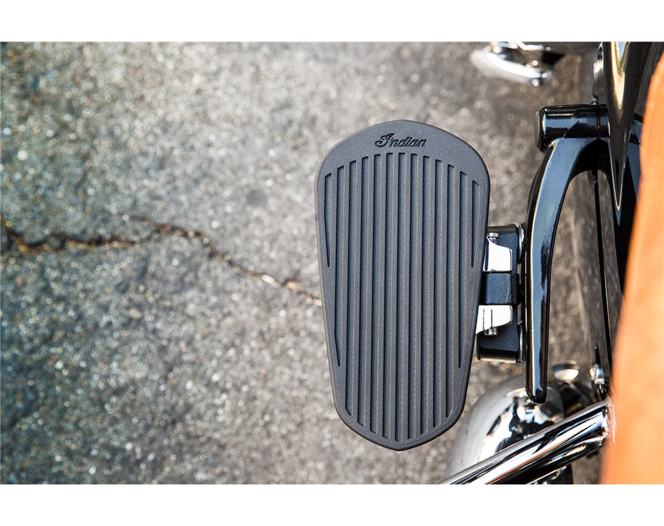 Passenger Floorboards with Pads in Chrome, Pair