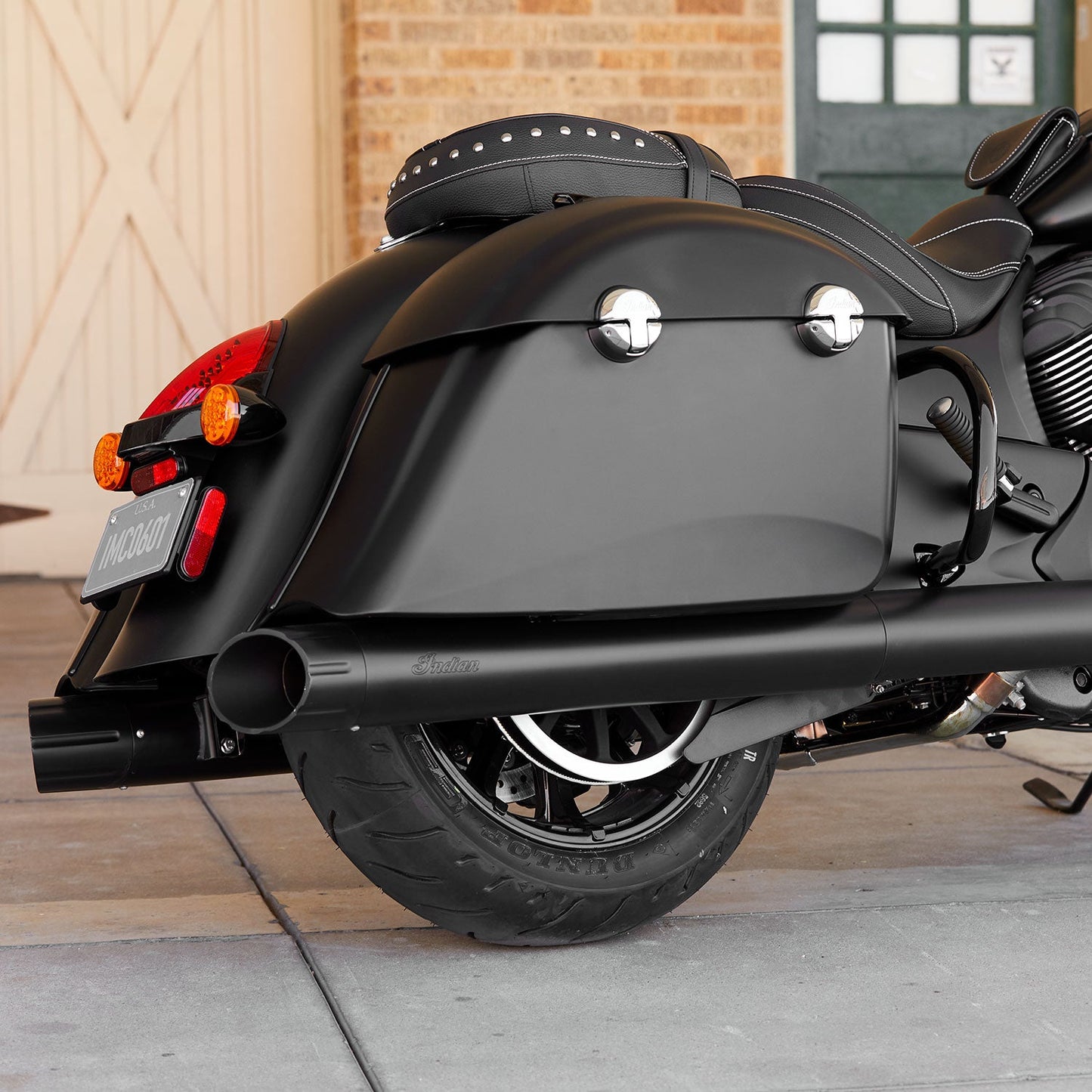 All-Weather Vinyl Passenger Seat -Black with Studs