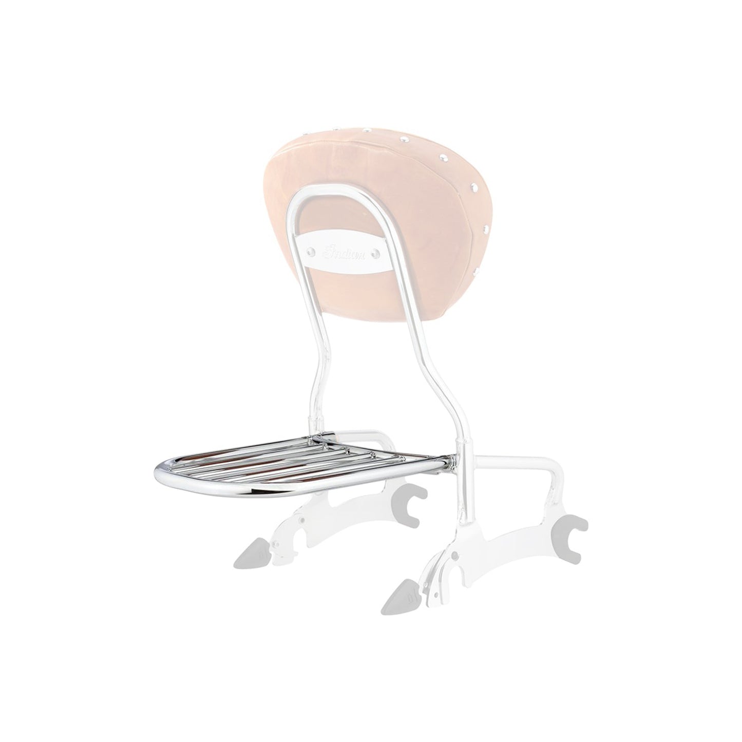 Sissy Bar Luggage Rack -Chrome