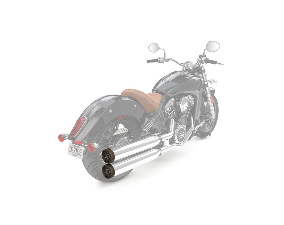 Exhaust End Caps, Pair -Bronze
