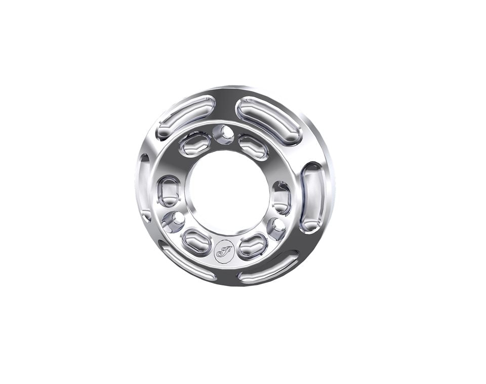 Billet Aluminum Muffler Tips, Pair -Chrome