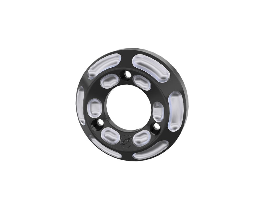 Billet Aluminum Muffler Tips, Pair -Contrast Cut ONLY 6 LEFT IN STOCK