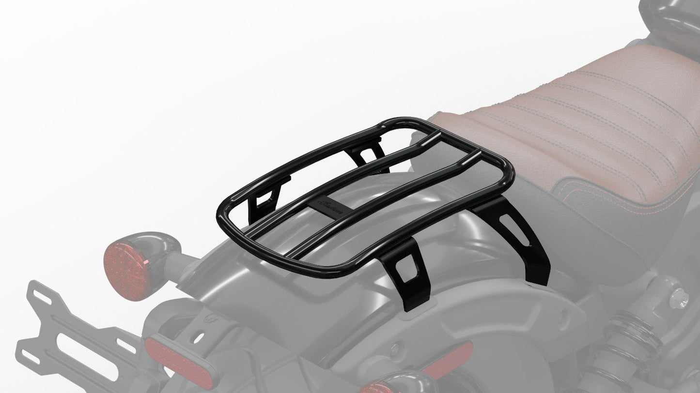 Solo Luggage Rack -Gloss Black
