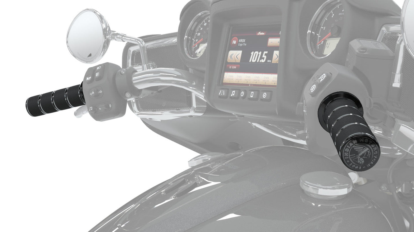 Select Handlebar Grips, Pair -Black