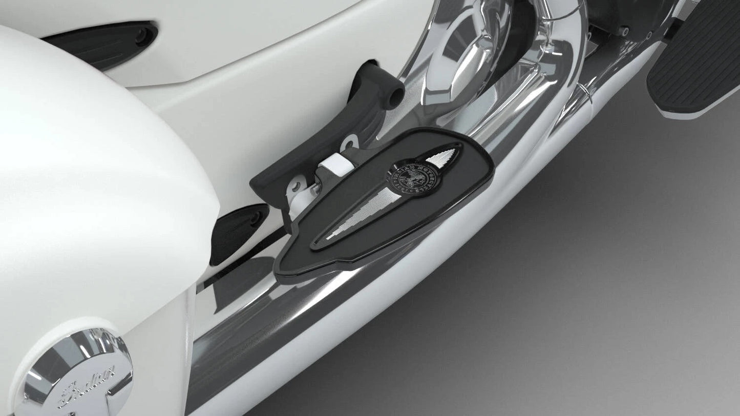 Select Passenger Floorboards, Pair -Black