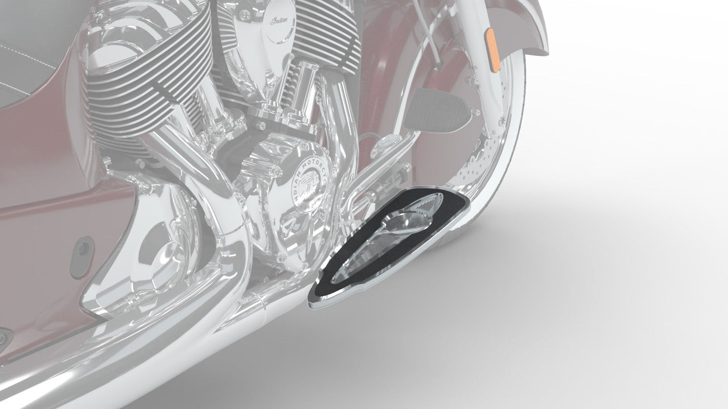 Select Rider Floorboards, Pair -Chrome