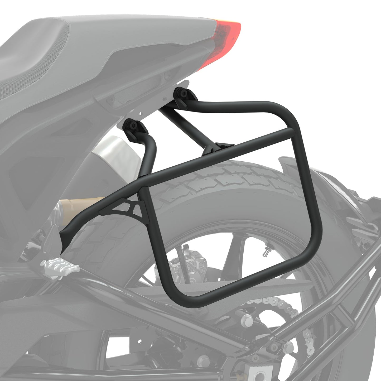Side Bag Rack -Black