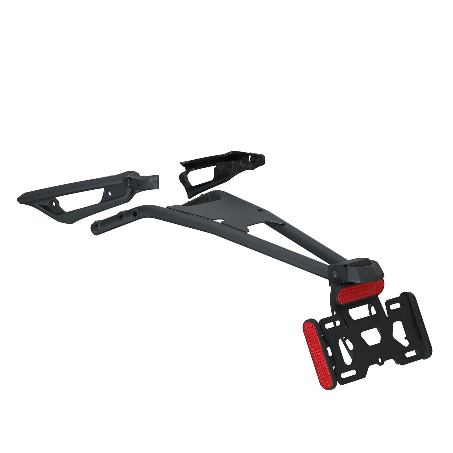 High License Plate Mount -Black