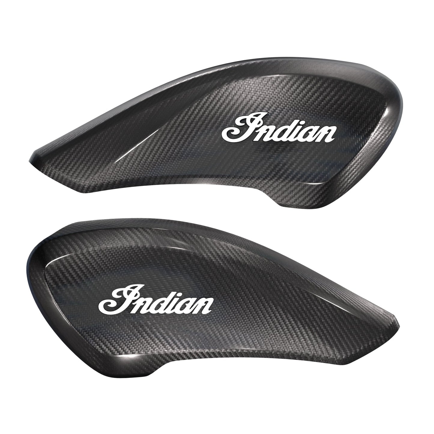 Carbon Fiber Tank Covers, Pair