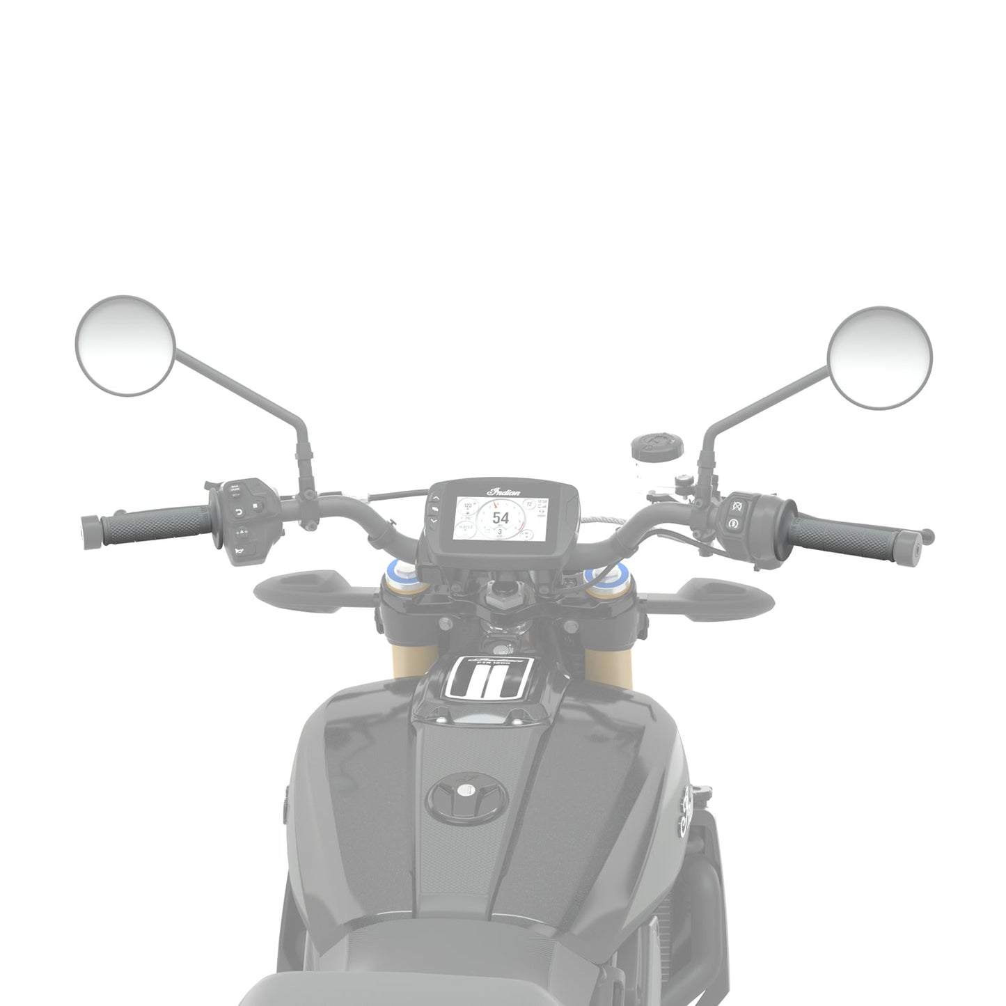 ProTaper® Waffle Handlebar Grips in Gray, Pair