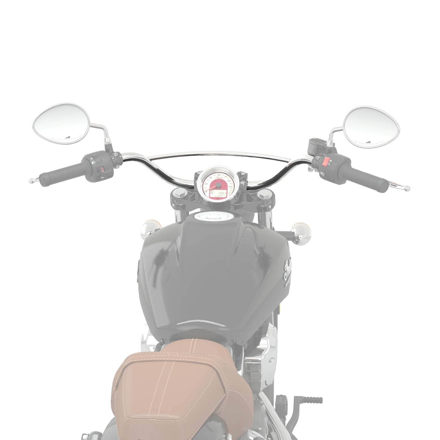 Beach Bar Handle Bar -Chrome