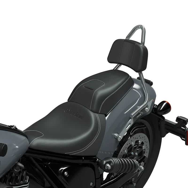 Passenger Slim Backrest Pad - Black