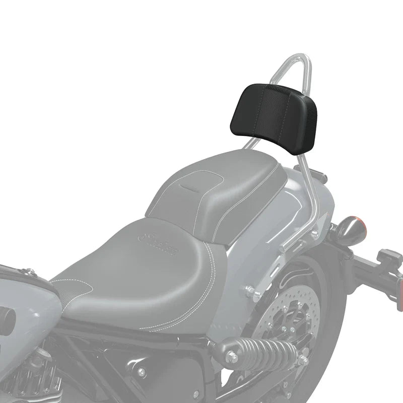 Passenger Slim Backrest Pad - Black