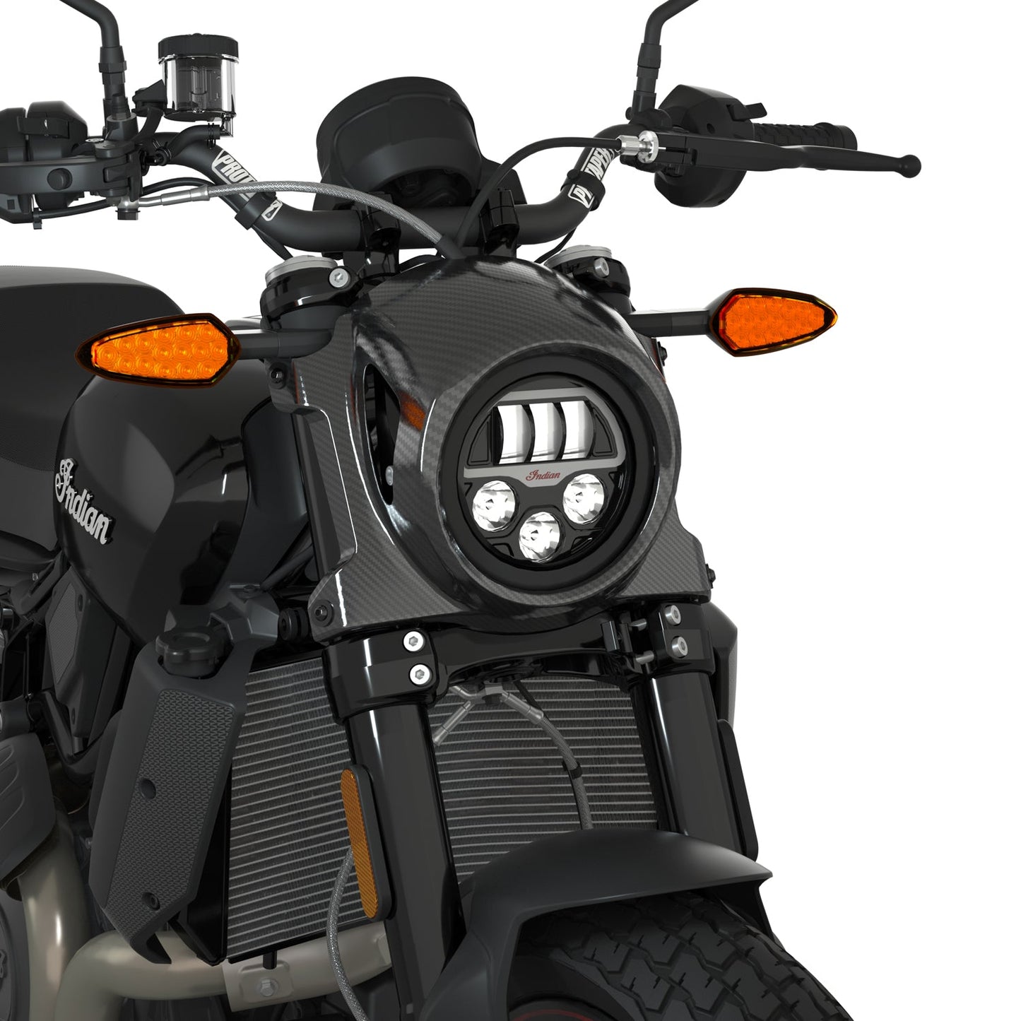 Carbon Fiber Nacelle without Headlight Cowl