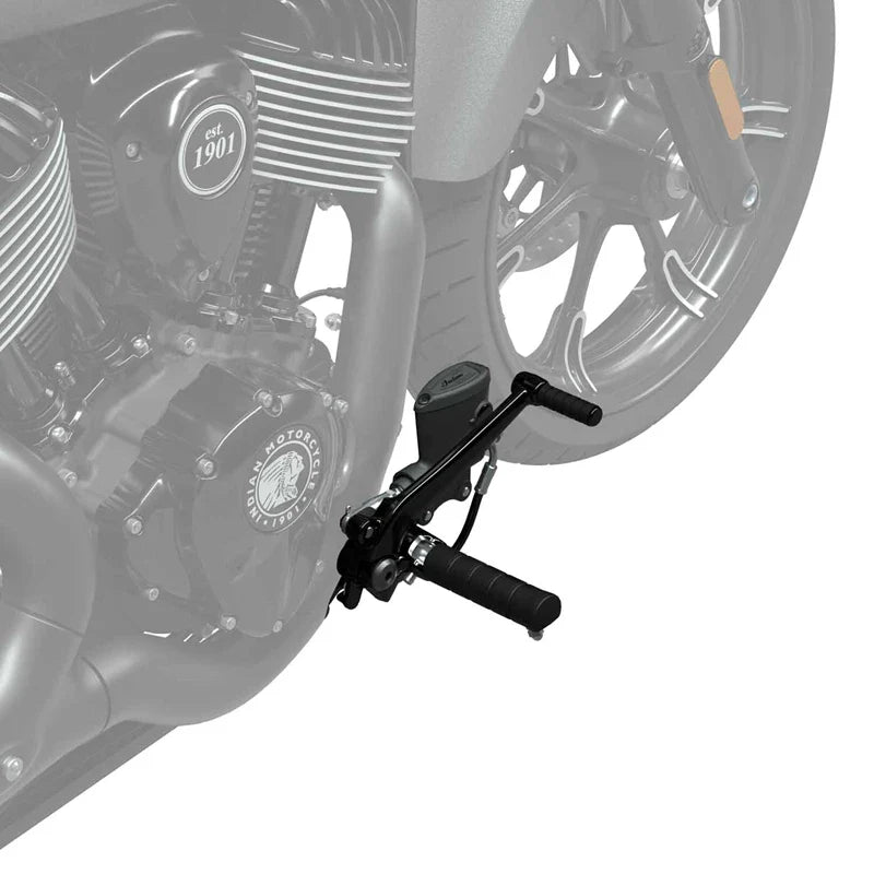 Forward Foot Controls with Pegs - Cruiser Black
