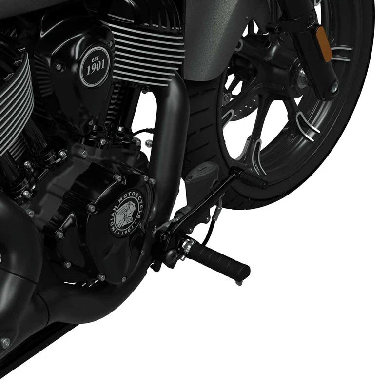 Forward Foot Controls with Pegs - Cruiser Black