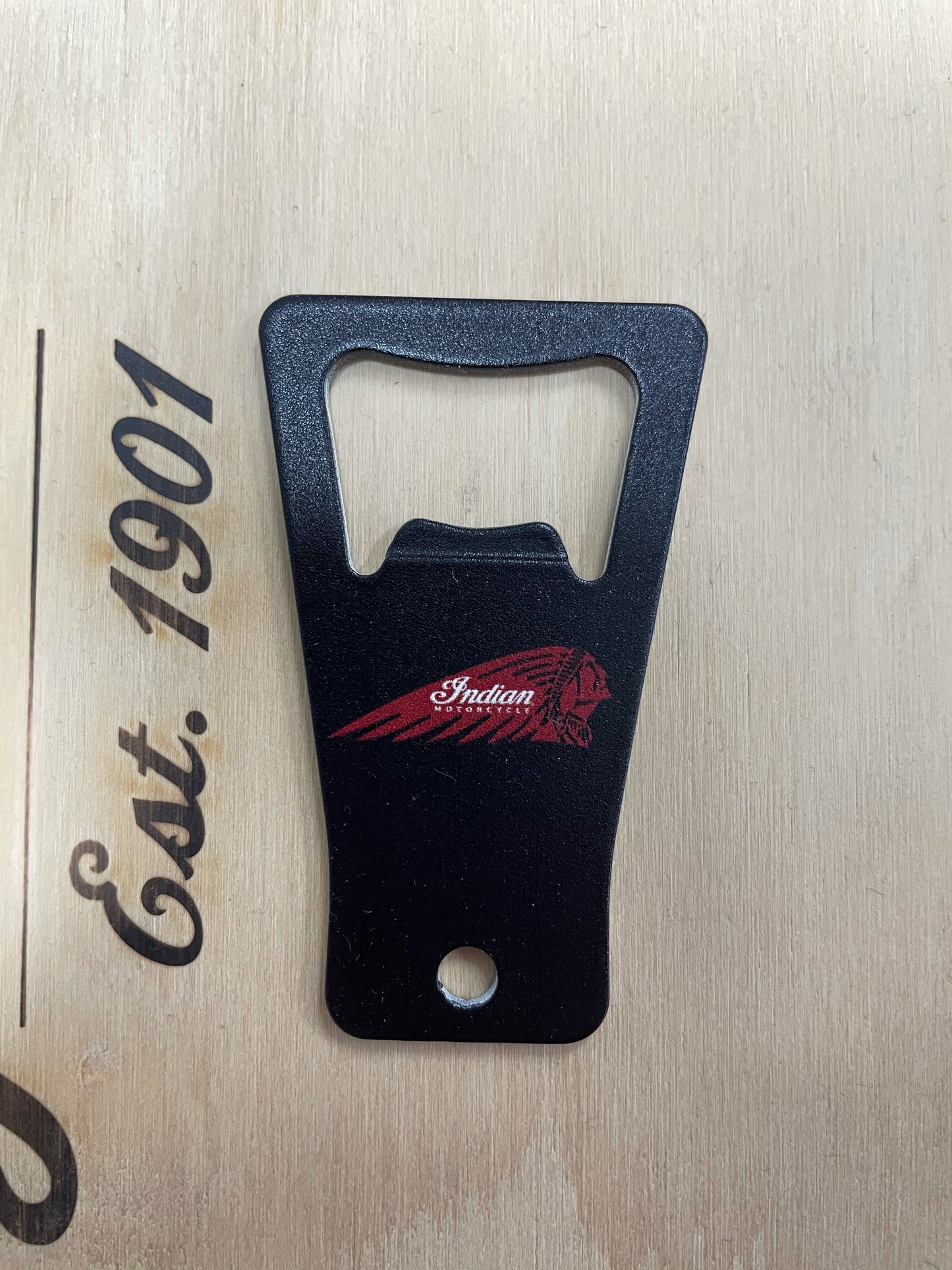Indian Motorcycle Logo Bottle Opener