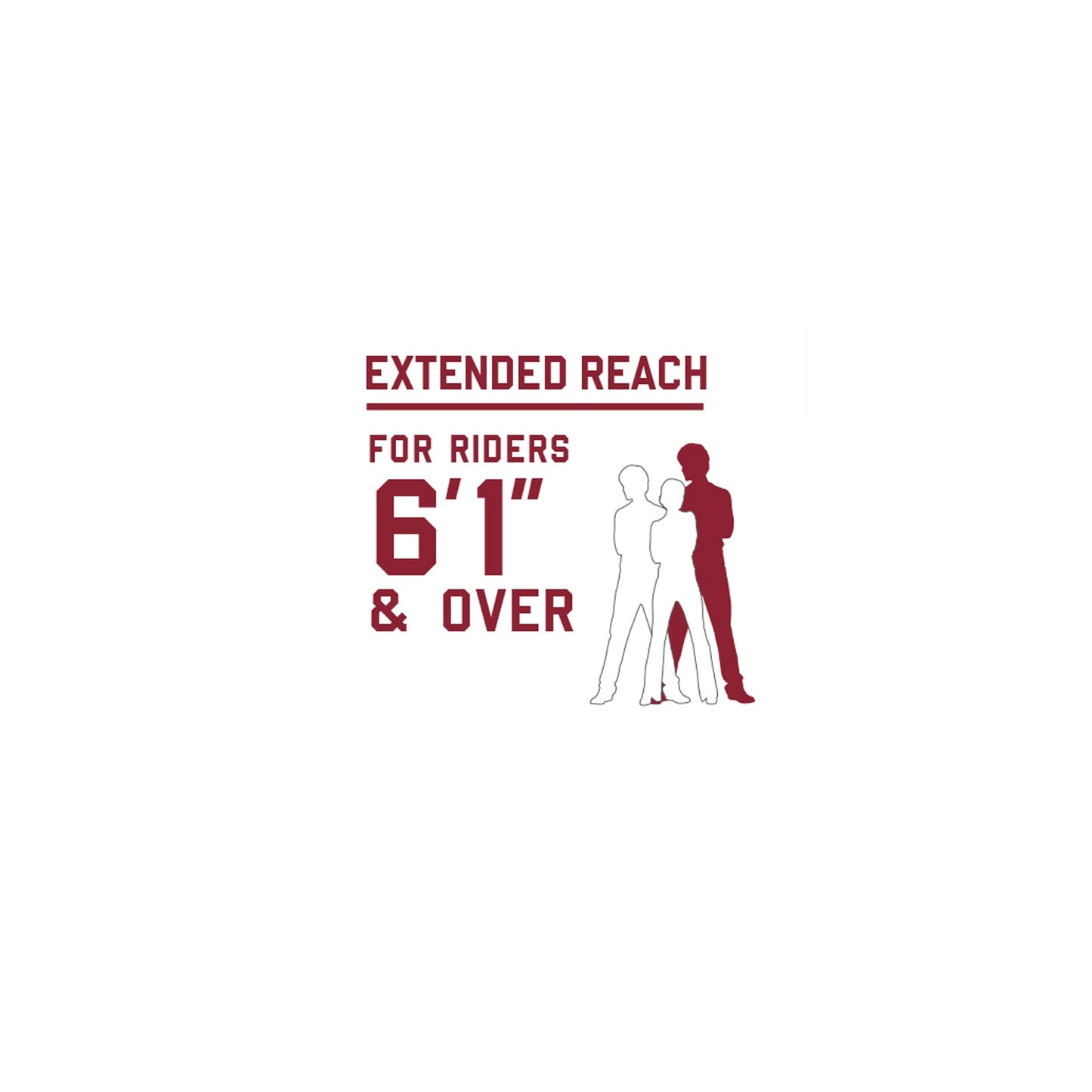 Extended Reach Handlebar -Polished Stainless