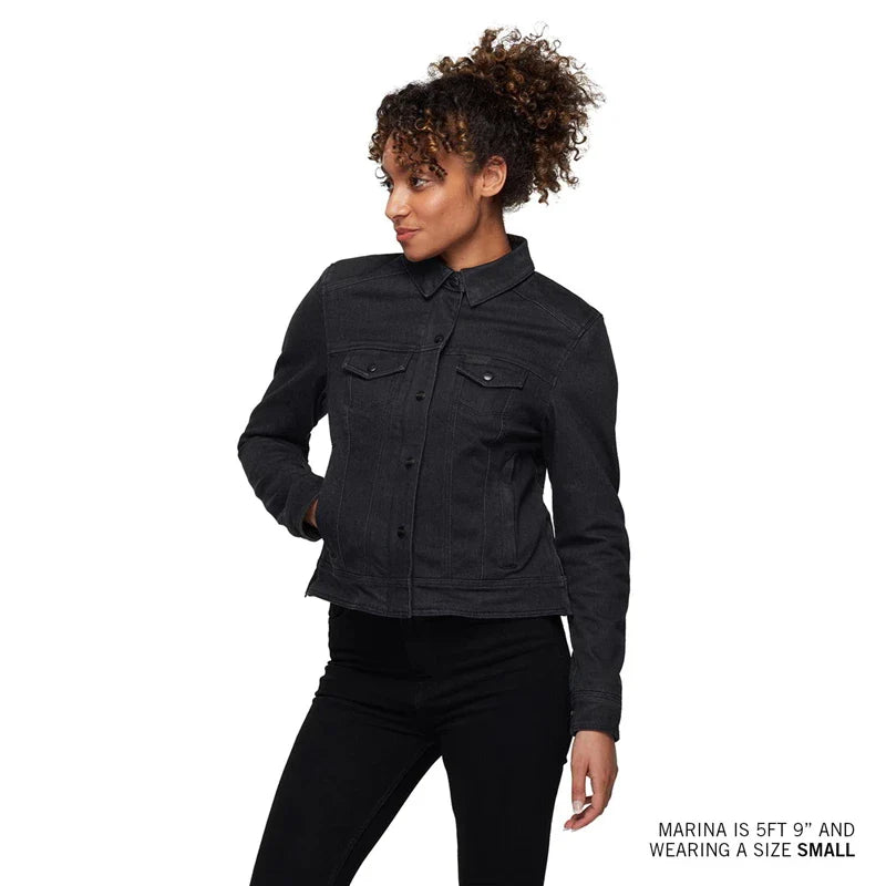 Women's Alex Denim Jacket - Black