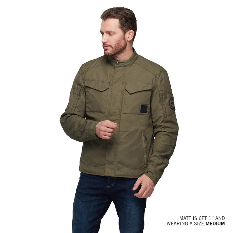 Men's Harrison Wax Jacket - Green