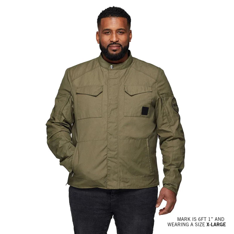 Men's Harrison Wax Jacket - Green