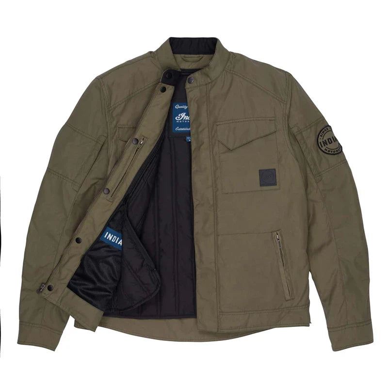 Men's Harrison Wax Jacket - Green