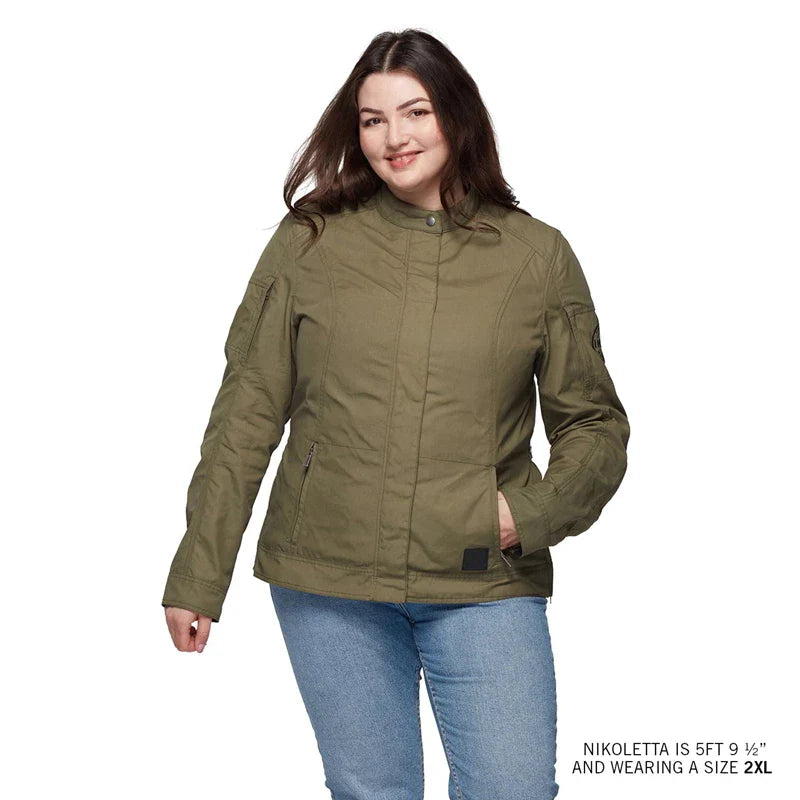 Women's Harrison Wax Jacket - Green