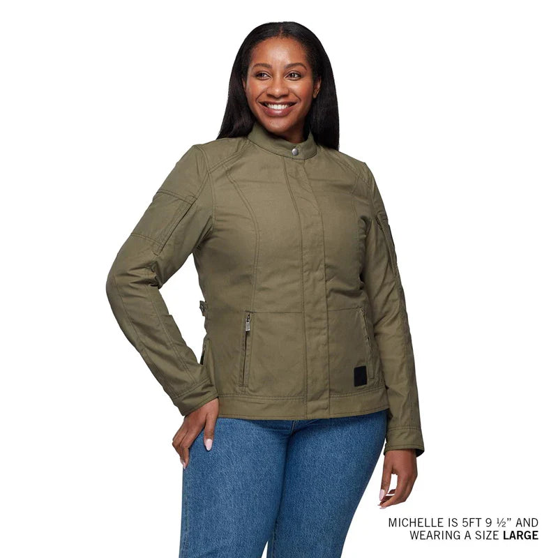 Women's Harrison Wax Jacket - Green