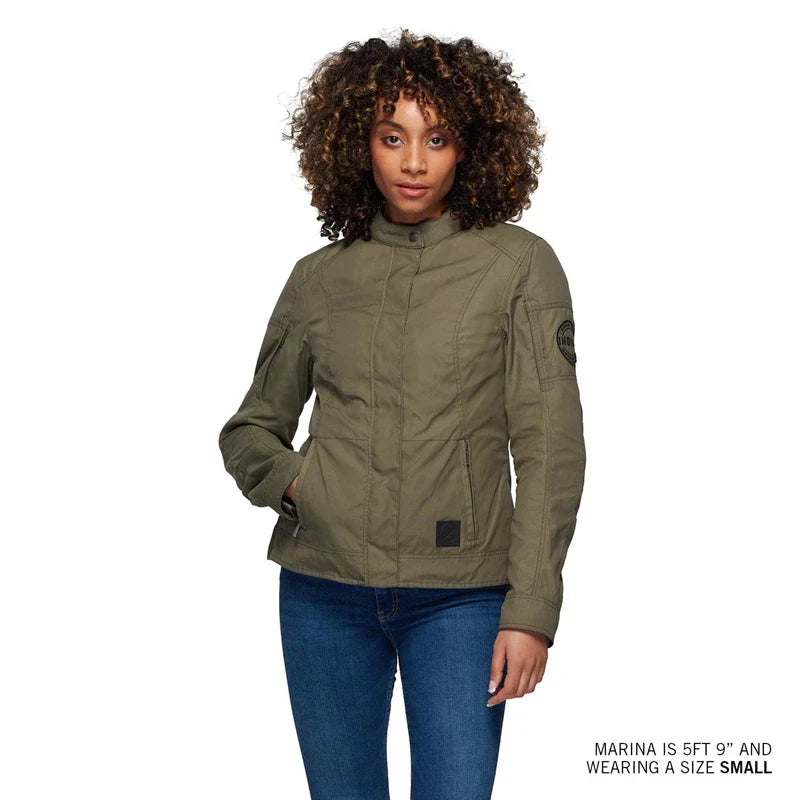 Women's Harrison Wax Jacket - Green