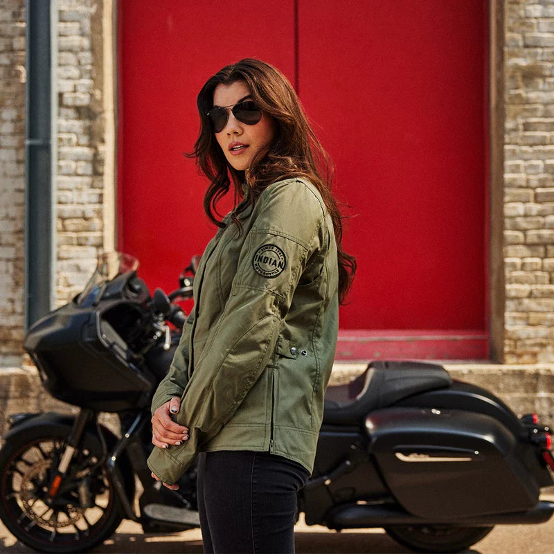 Women's Harrison Wax Jacket - Green