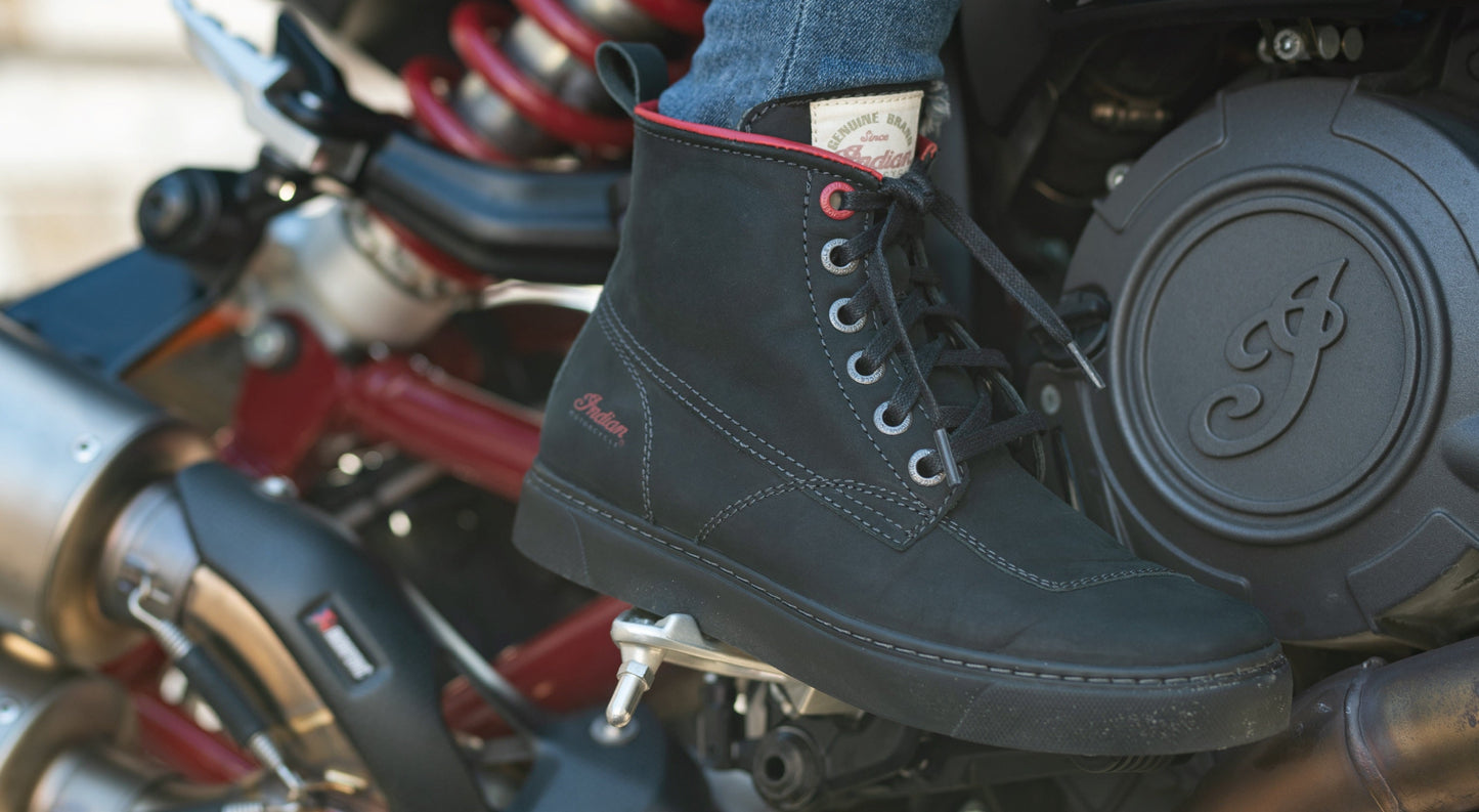 Women's Leather Bryant Sneaker -Black NLA