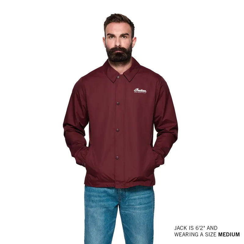Men's Burlington Jacket, Port