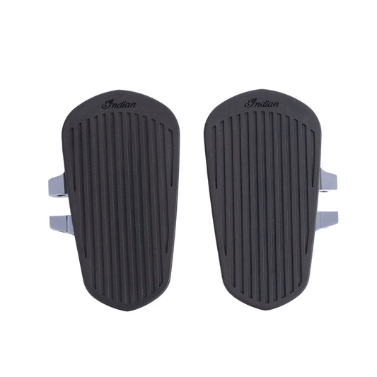 Passenger Floorboards with Pads in Chrome, Pair